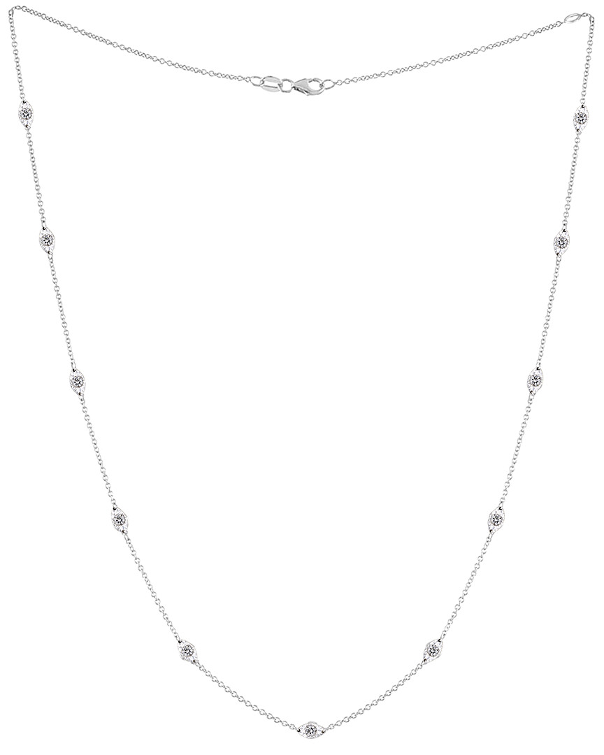 Shop Diana M. Fine Jewelry 14k 0.50 Ct. Tw. Diamond Necklace