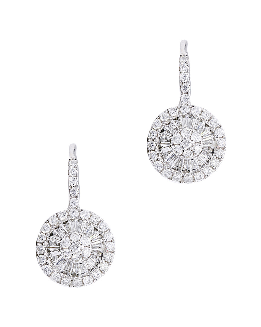 Diana M. Fine Jewelry 14k 1.07 Ct. Tw. Diamond Earrings