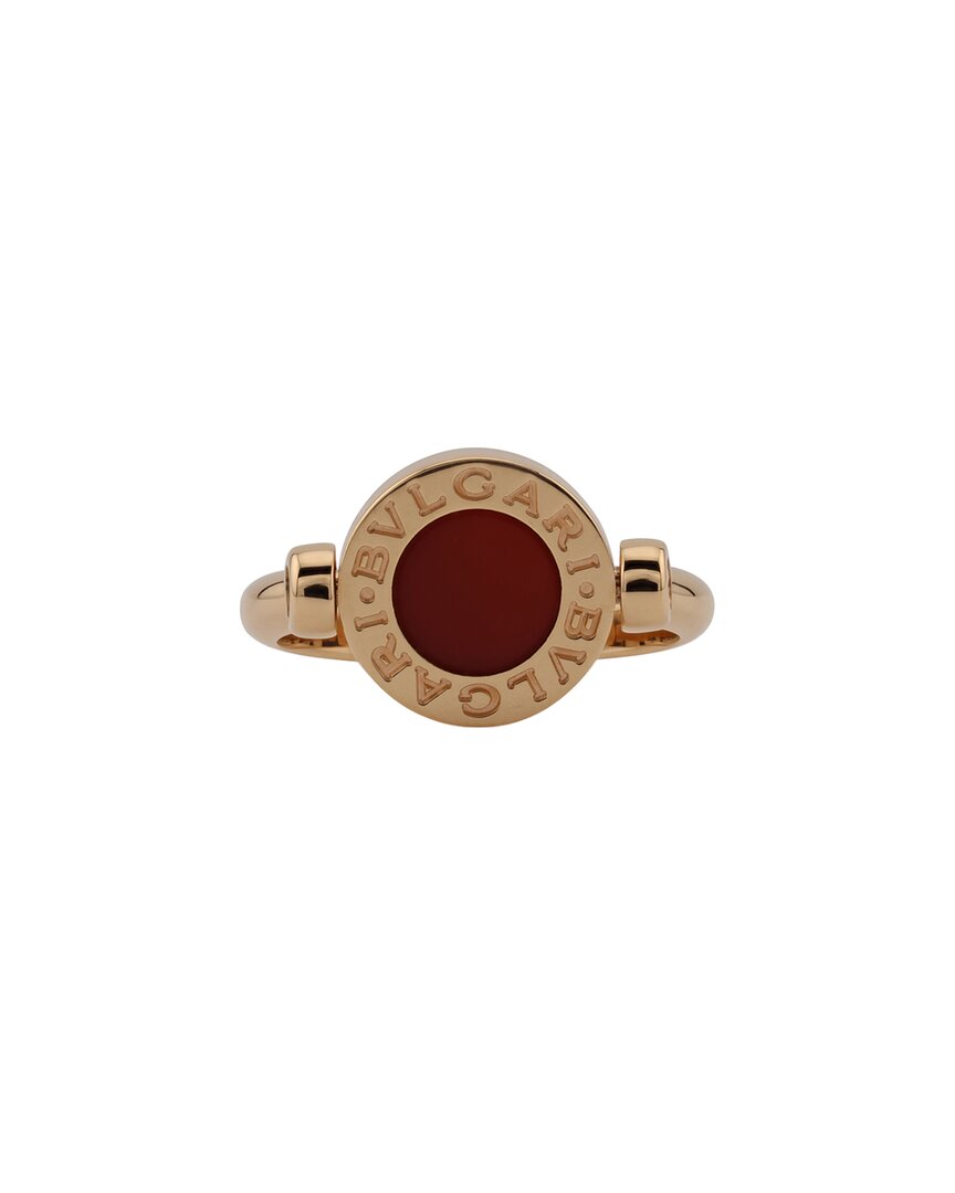 Bulgari 18k Rose Gold 1.00 Ct. Tw. Red Tourmaline Ring