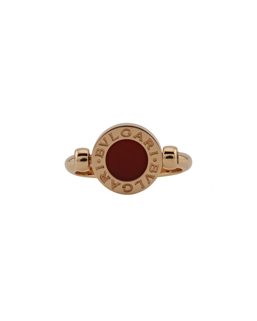 Bulgari 18k Rose Gold 1.00 Ct. Tw. Red Tourmaline Ring