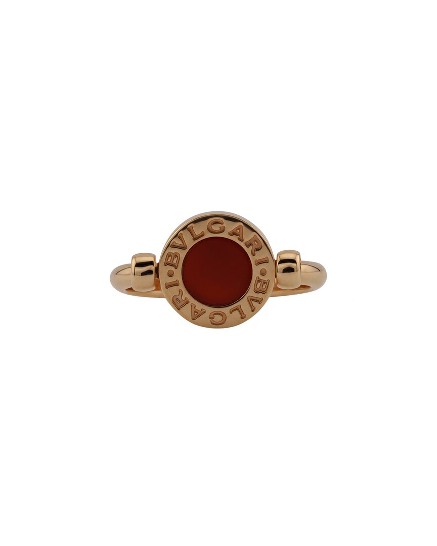 Bulgari 18k Rose Gold 1.00 Ct. Tw. Red Tourmaline Ring