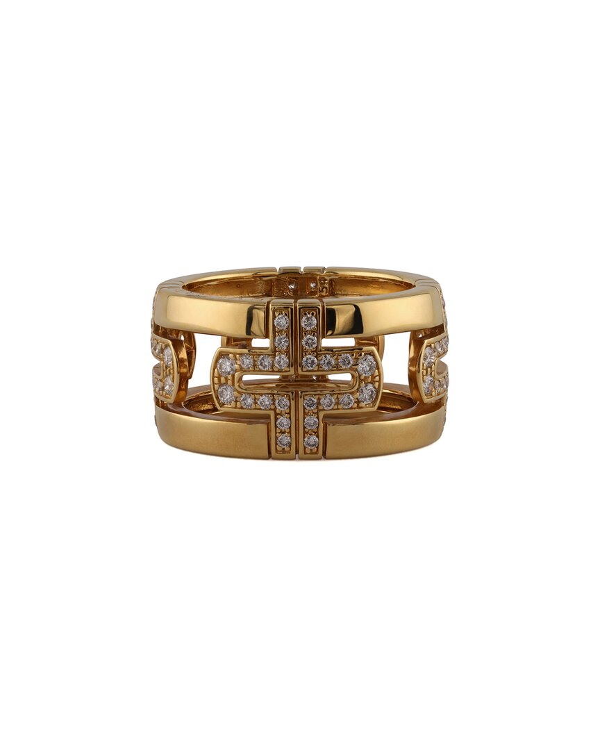 Bulgari 18k Rose Gold 0.70 Ct. Tw. Diamond Ring