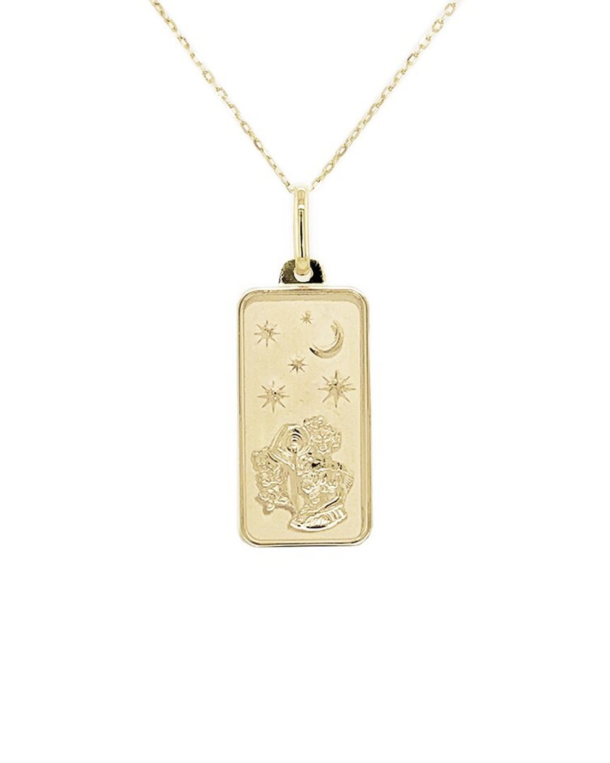 Sabrina Designs 14k Aquarius Zodiac Necklace