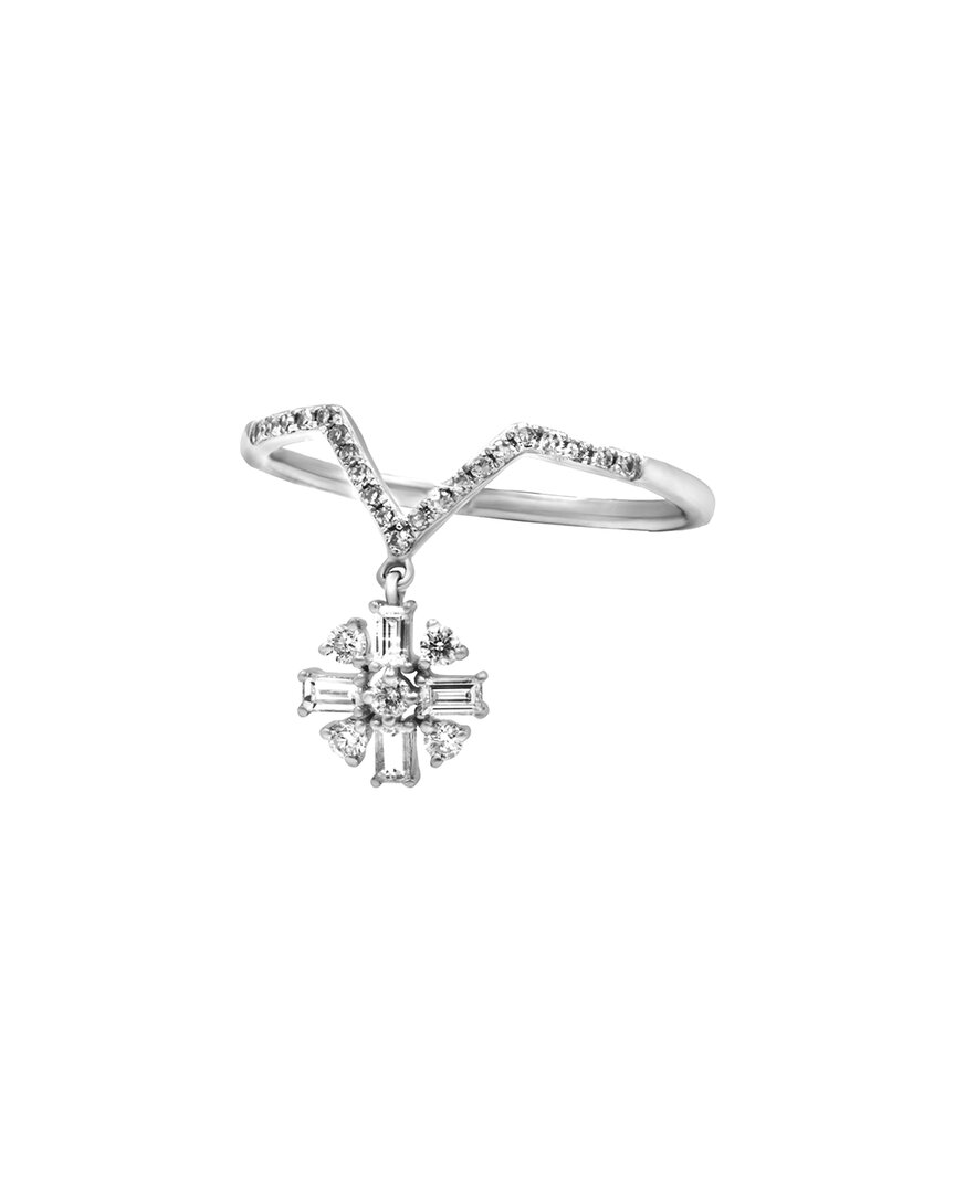 Diana M. Fine Jewelry 18k 0.33 Ct. Tw. Diamond Half-eternity Ring