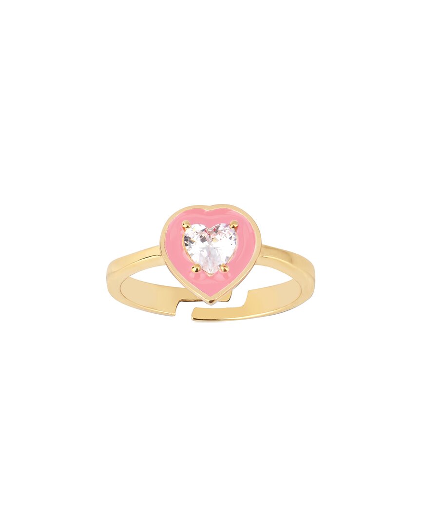 Gabi Rielle Love Is Declared 14k Over Silver Crystal Heart Ring