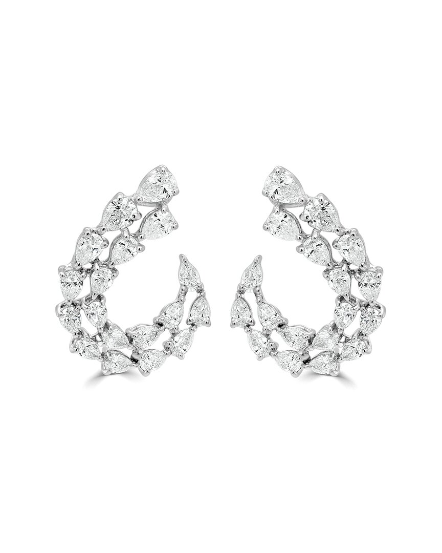 Sabrina Designs 18k 1.91 Ct. Tw. Earrings In Metallic