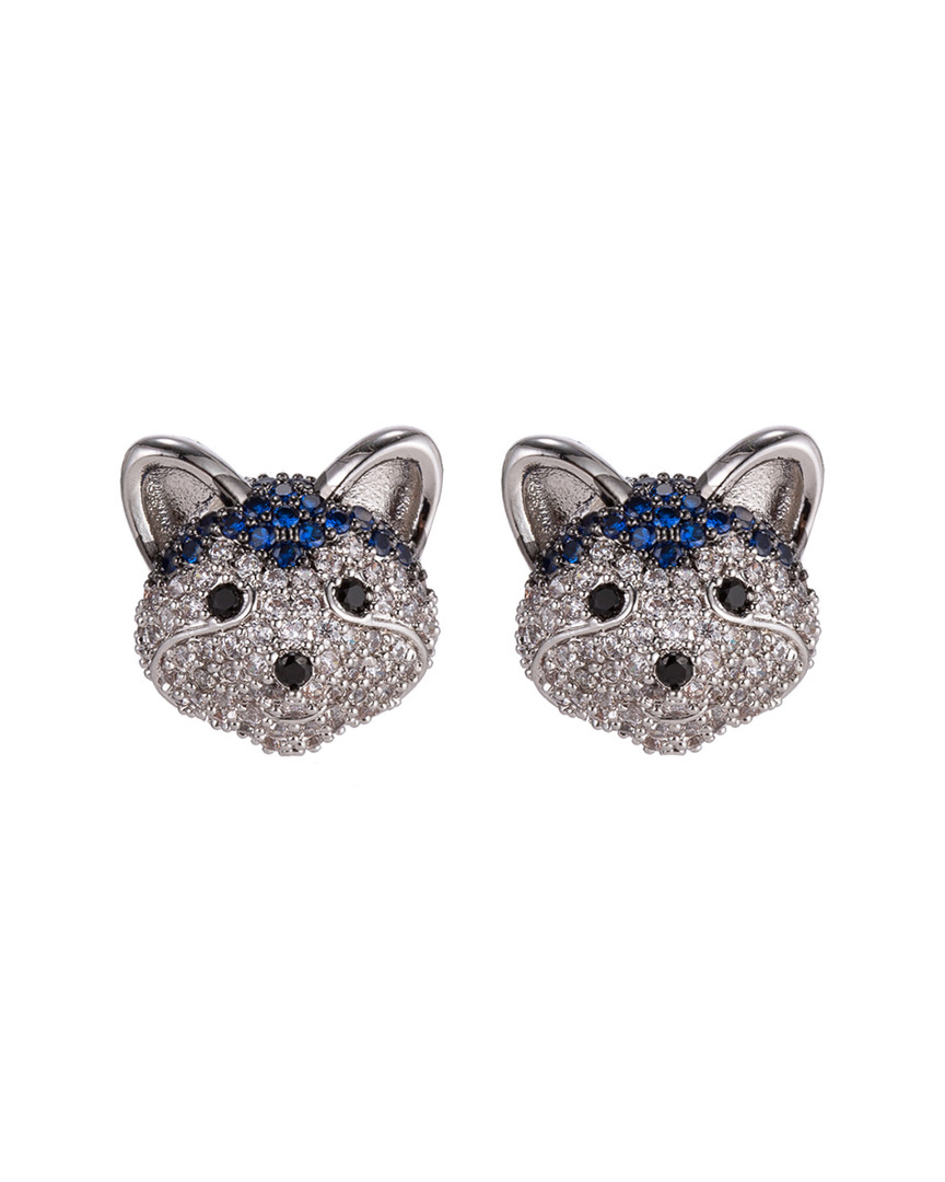 Eye Candy La Cz Husky Clear Stone Stud