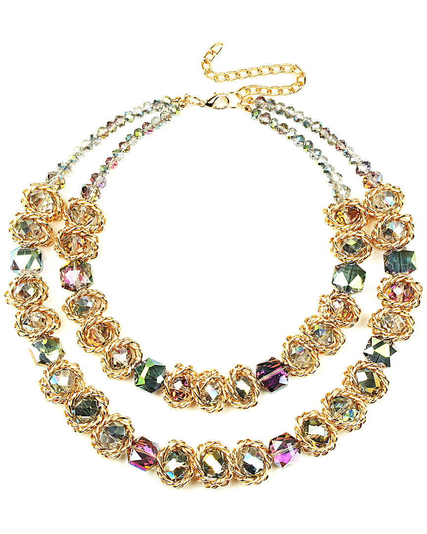 Eye Candy La Sea Glass Collar Necklace