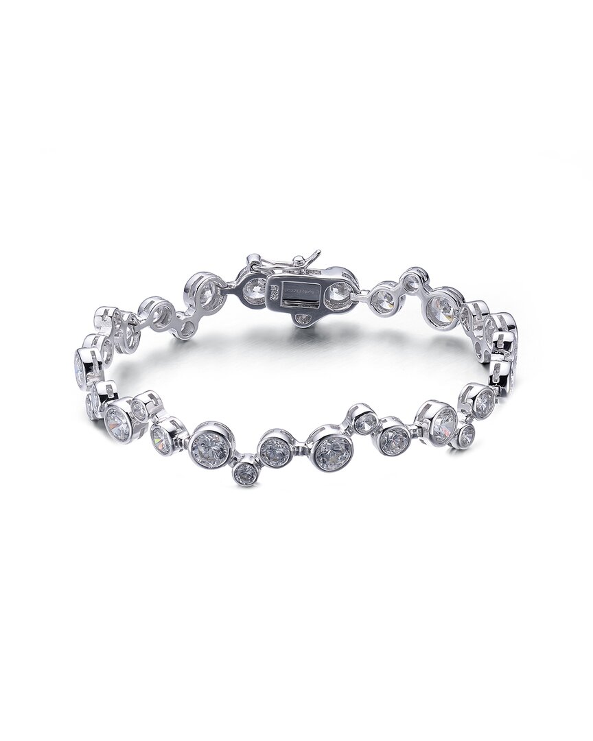 Genevive Silver Cz Bracelet