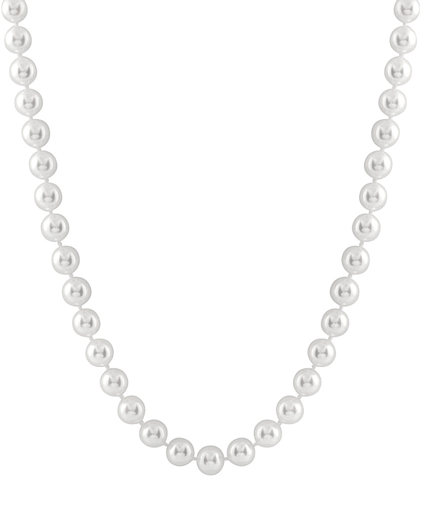 Masako Pearls Splendid Pearls 14k 6-7mm Akoya Pearl Necklace