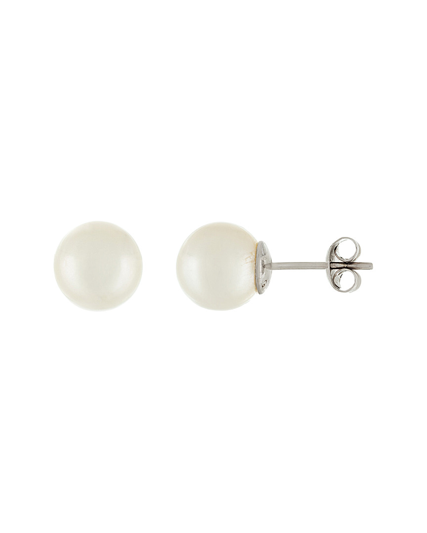 Splendid Pearls 14k 10-11mm South Sea Pearl Earrings