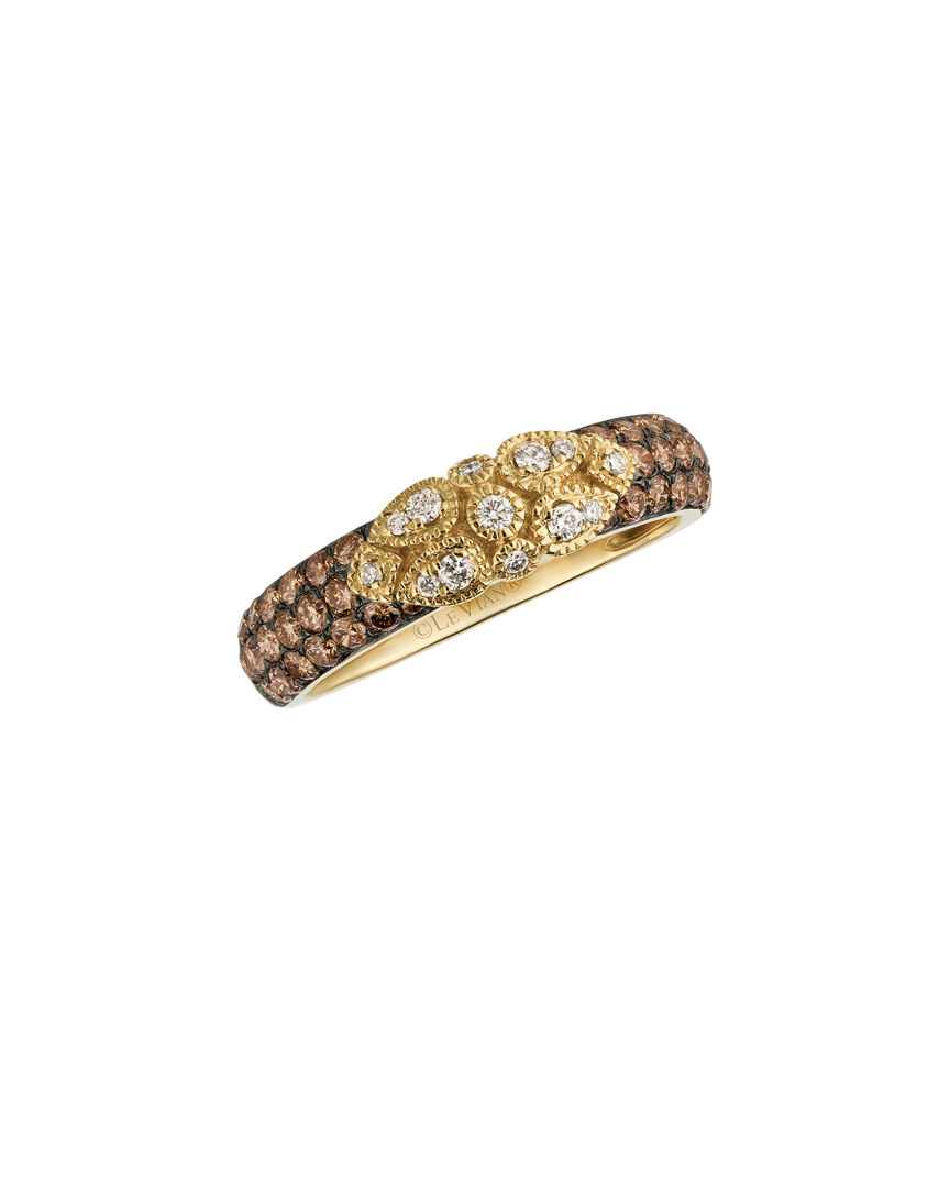 Le Vian 14k 0.73 Ct. Tw. White & Chocolate Diamond Ring