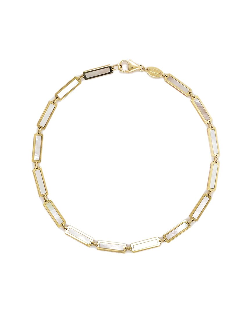 Sabrina Designs 14k Mother-of-pearl Bar Bracelet