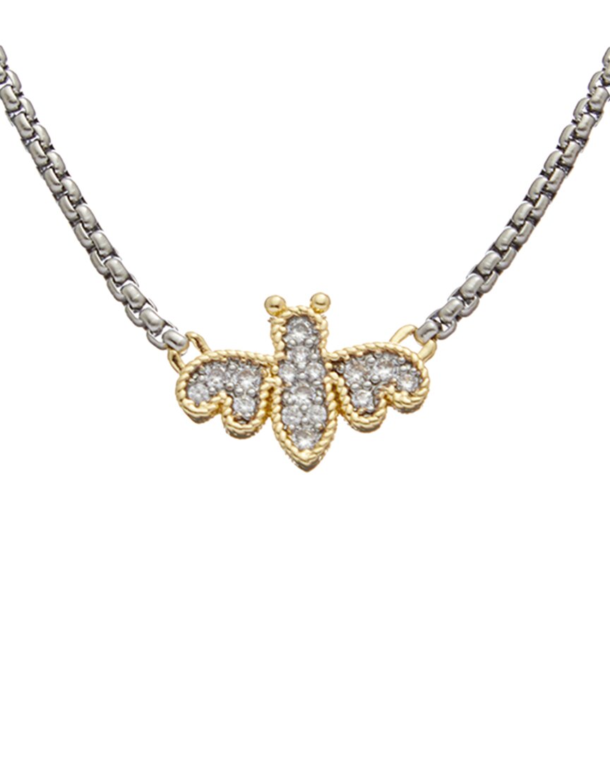 Juvell 18k Plated Cz Necklace