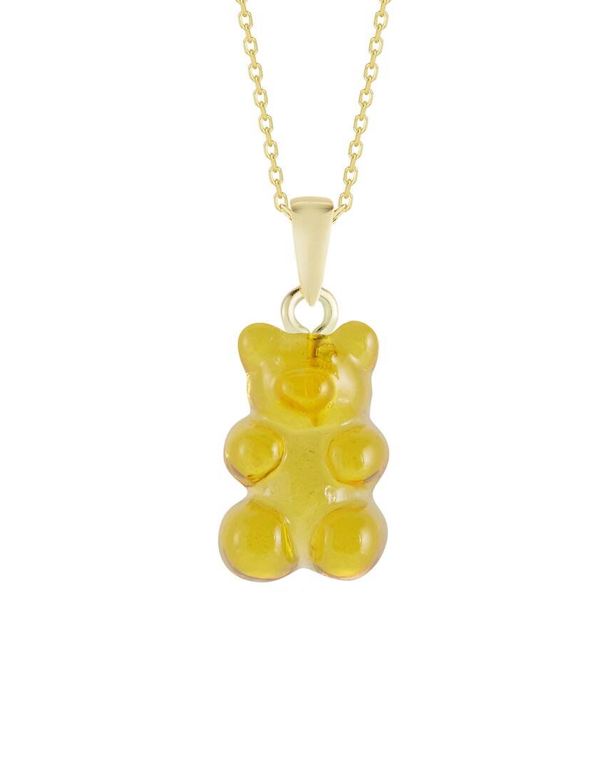Sphera Milano 14k Over Silver Gummy Bear Necklace
