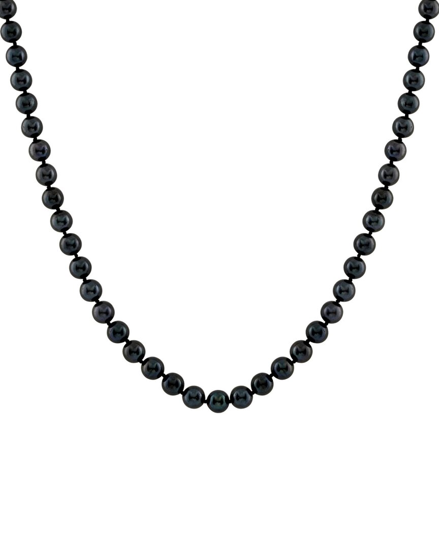 Splendid Pearls 14k 7-8mm Pearl Necklace