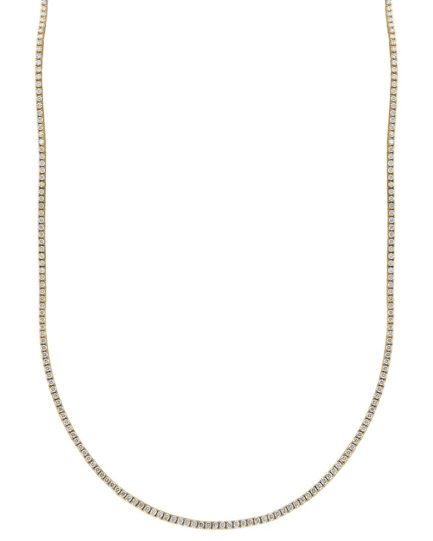 Effy Fine Jewelry 14k 4.08 Ct. Tw. Diamond Tennis Necklace