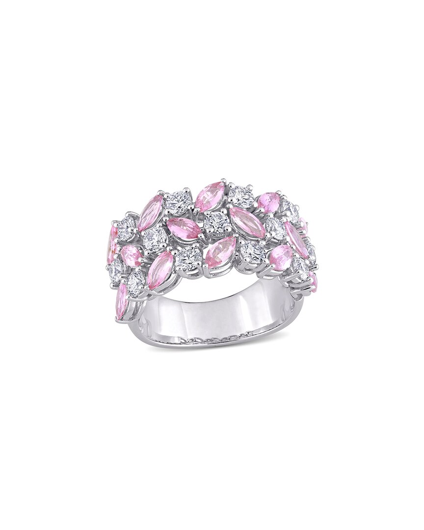 Rina Limor 14k 3.50 Ct. Tw. Pink Sapphire Ring