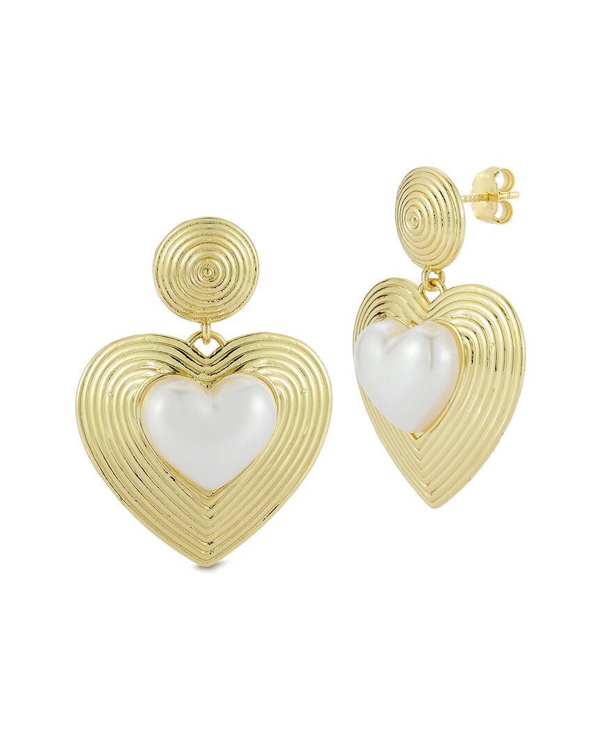 Sphera Milano Plated Earrings In Gold