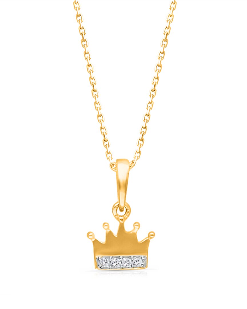Shop Kallati 14k Diamond Pendant Necklace