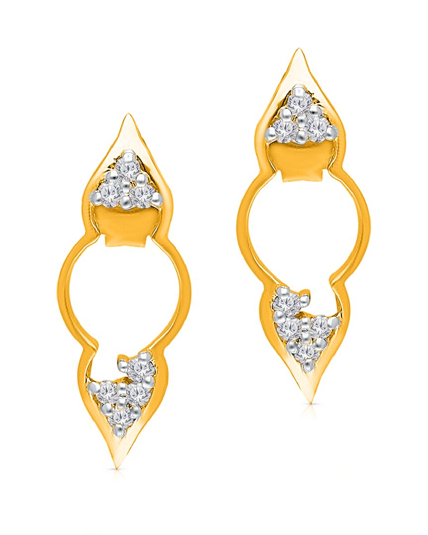 Kallati 14k Diamond Earrings
