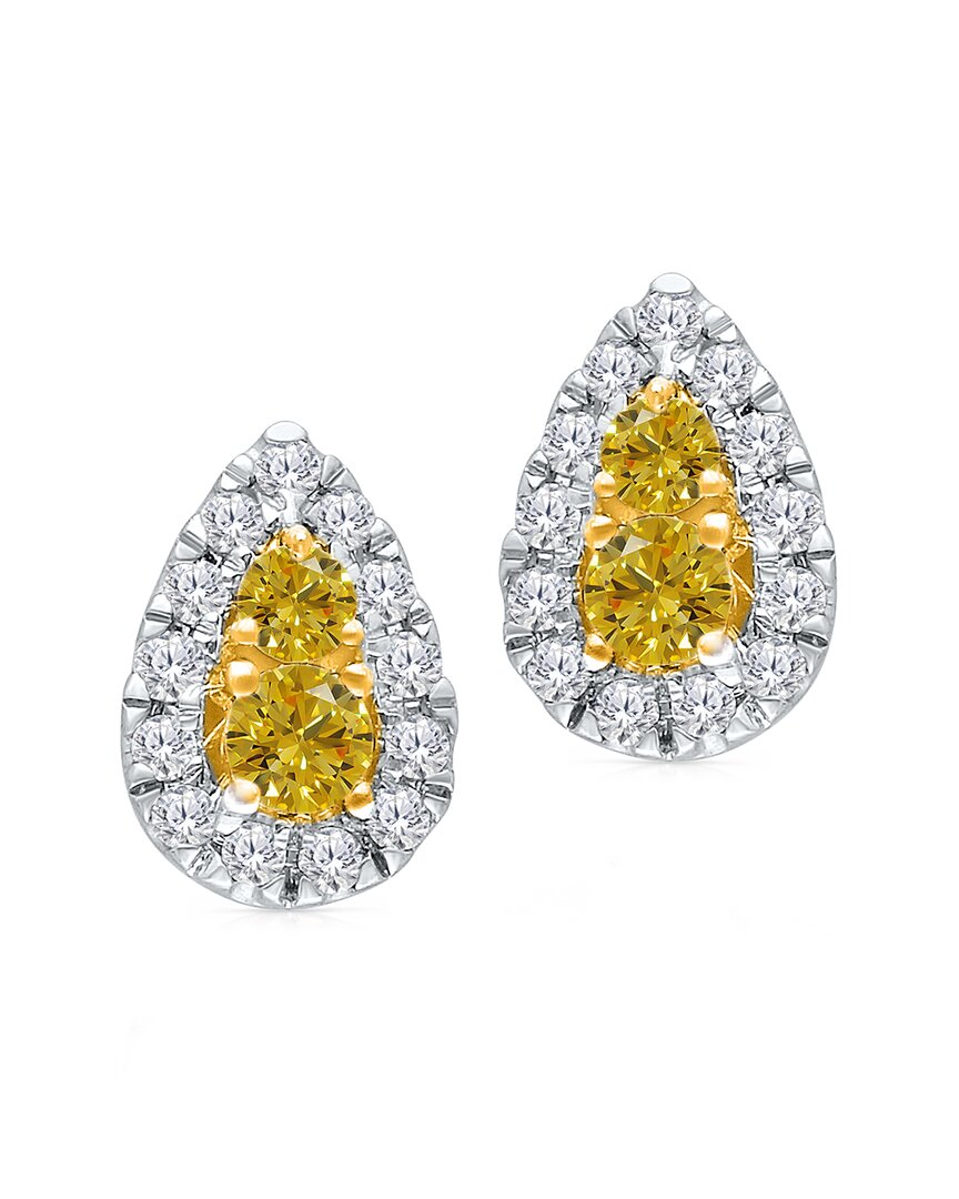 Kallati 14k 0.35 Ct. Tw. Diamond Earrings