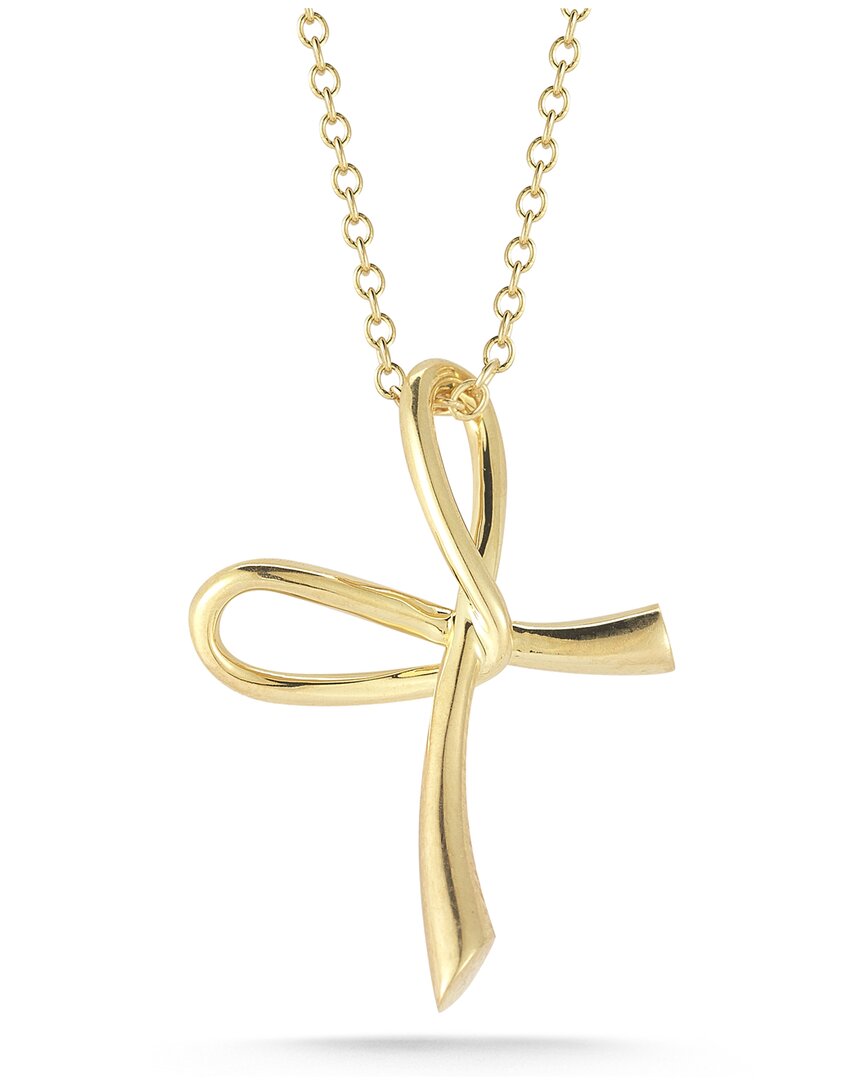 I. Reiss 14k Cross Necklace In Gold