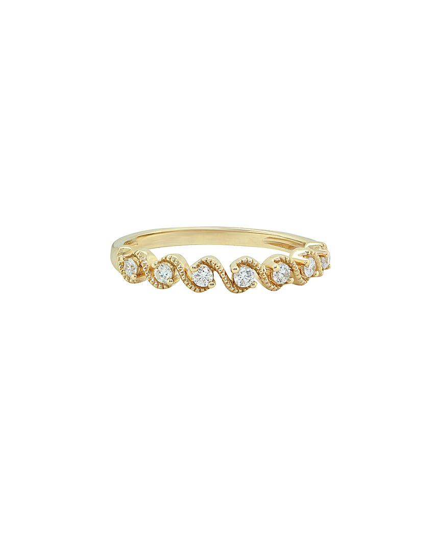 Diana M. Fine Jewelry 14k 0.20 Ct. Tw. Diamond Ring