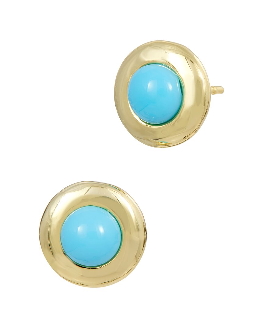 Savvy Cie 18k Plated Studs