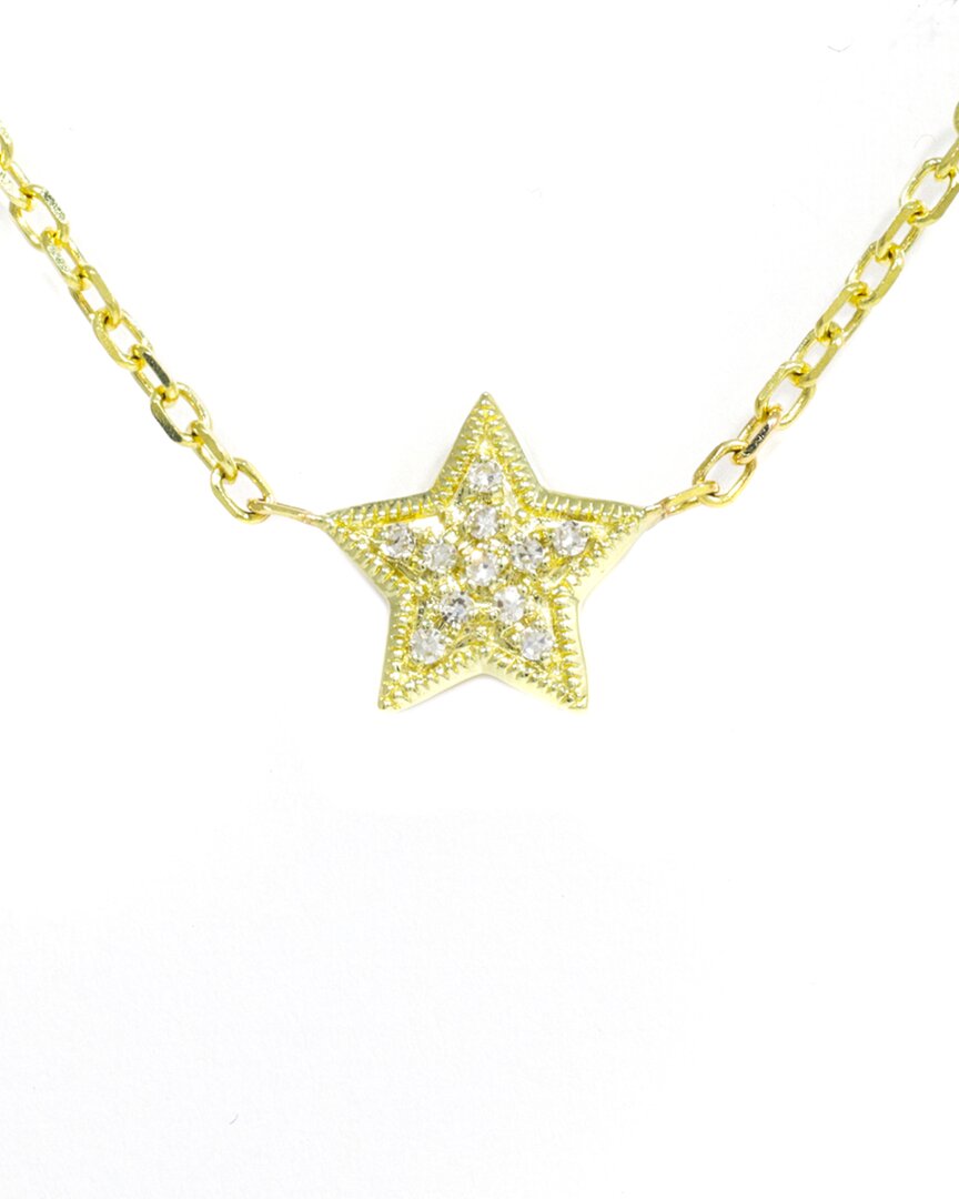 Diana M. Fine Jewelry 14K 0.03 ct. tw. Diamond Necklace