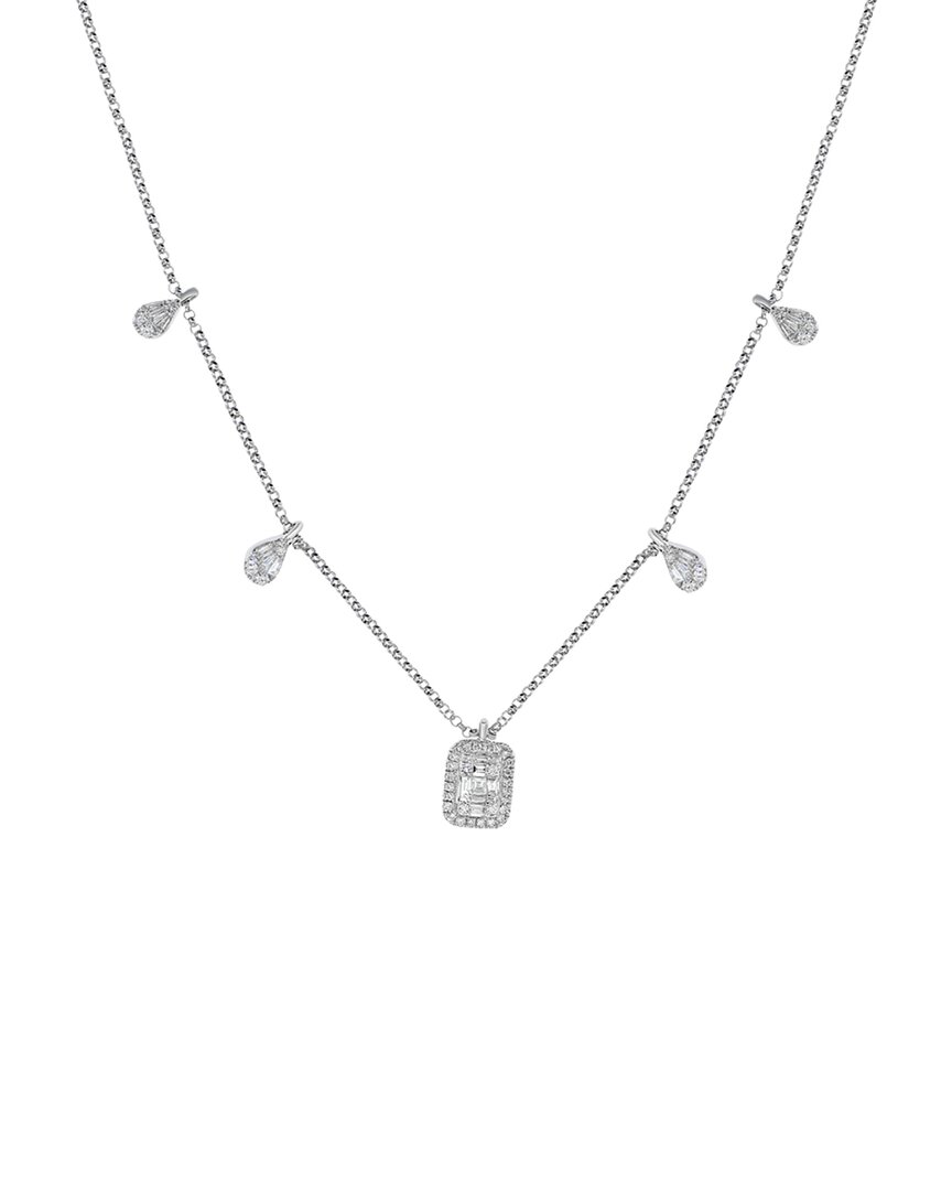 Diana M. Fine Jewelry 14K 0.43 ct. tw. Diamond Necklace