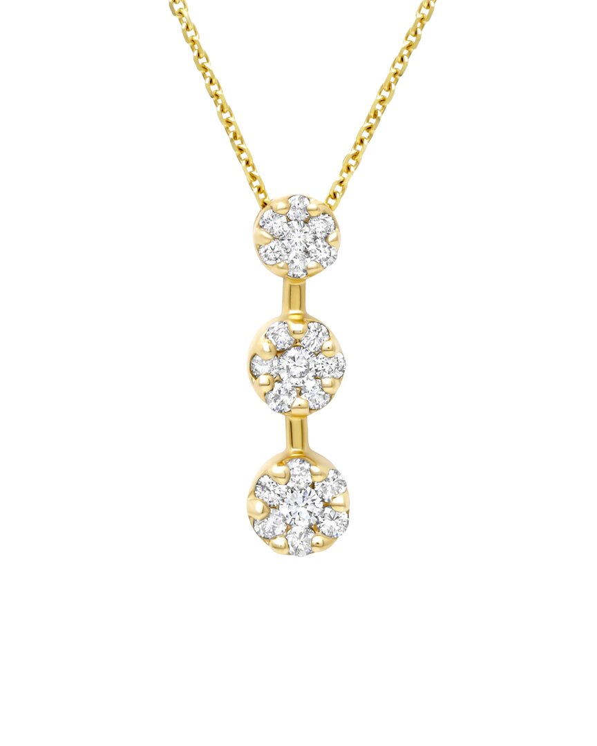 Diana M. Fine Jewelry 14k 0.90 Ct. Tw. Diamond Necklace