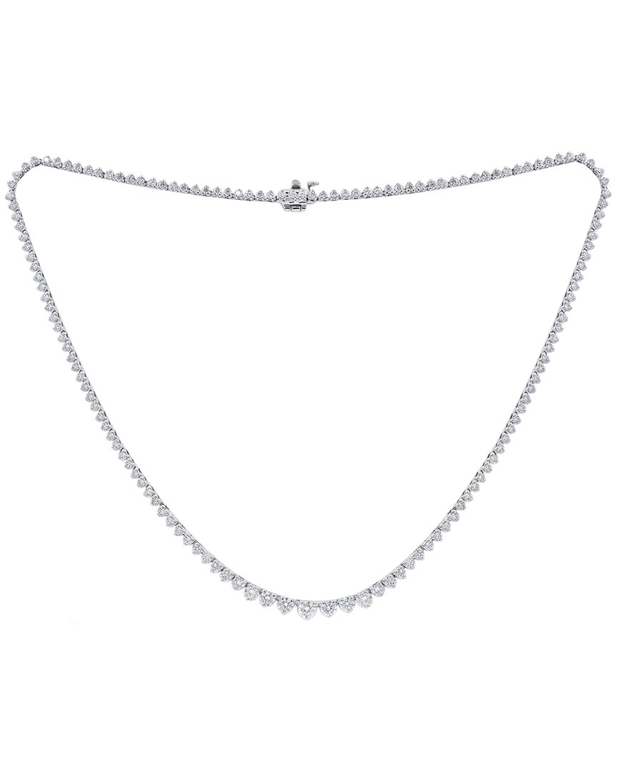 Diana M. Fine Jewelry 14k 10.00 Ct. Tw. Diamond Necklace