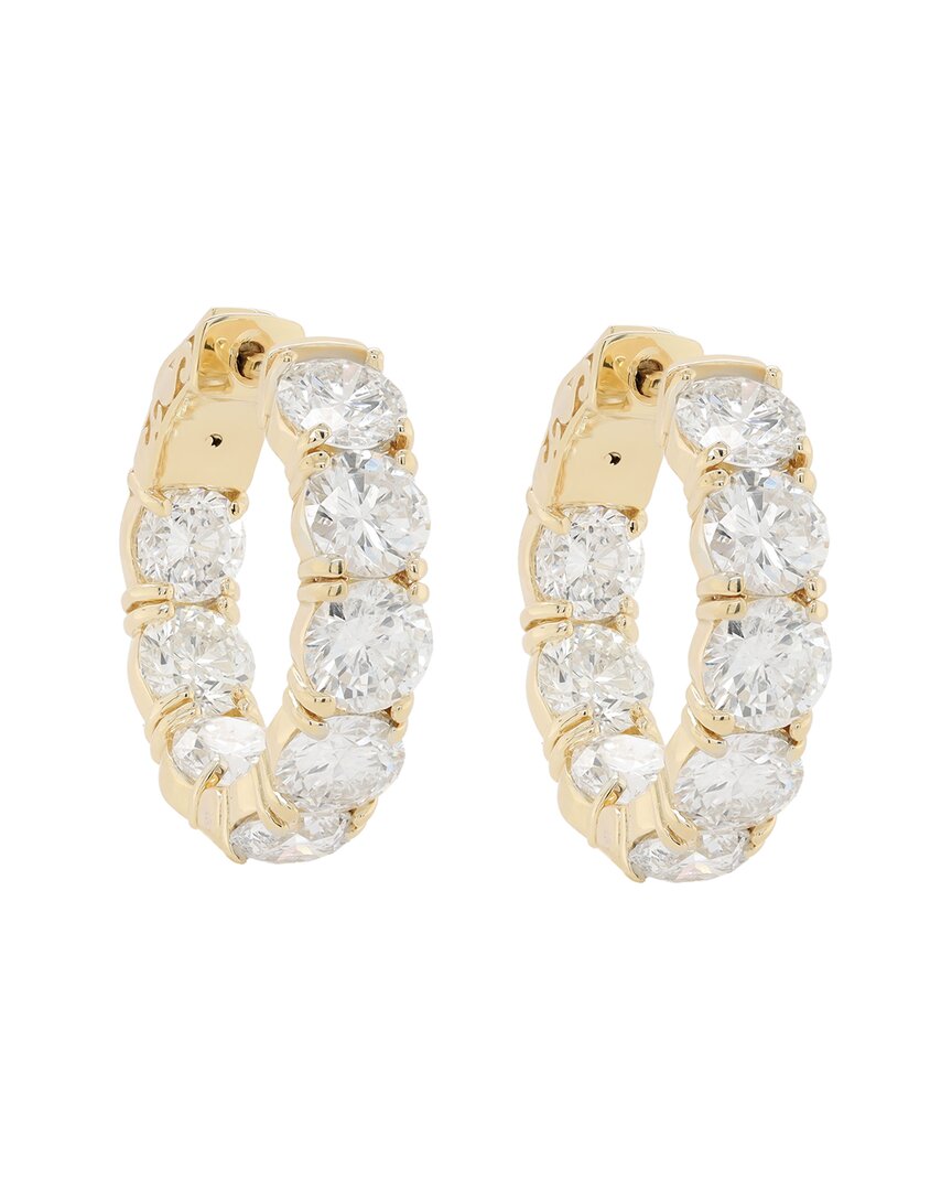 Diana M. Fine Jewelry 18k 8.15 Ct. Tw. Diamond Earrings
