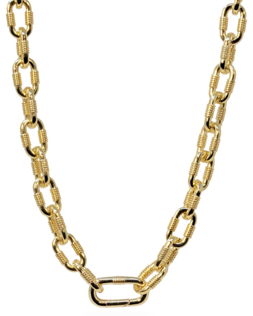 Alexie Of Athens Filled Charm Chain Necklace