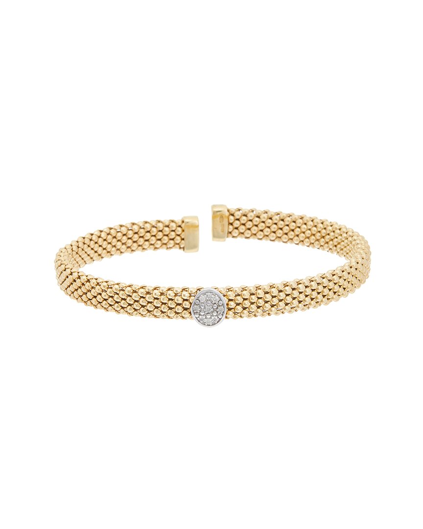 Meshmerise Mesh 0.10 Ct. Tw. Diamond Bangle Bracelet