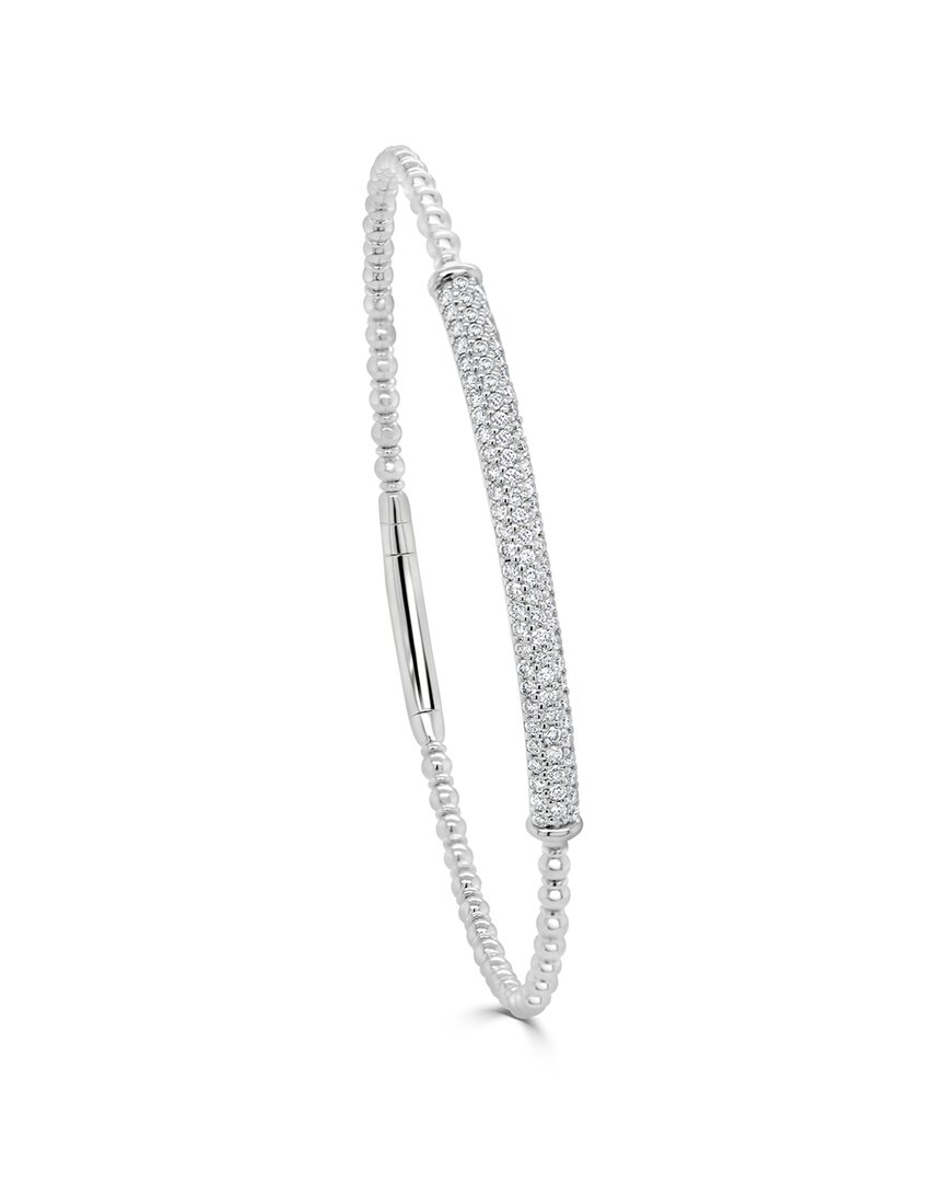 Sabrina Designs 14k 0.67 Ct. Tw. Diamond Flexible Stackable Bangle Bracelet