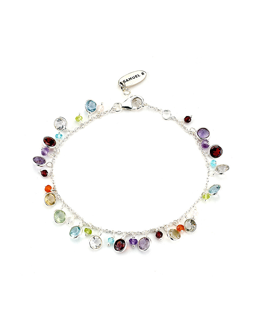 Samuel B. Silver Gemstone Bracelet