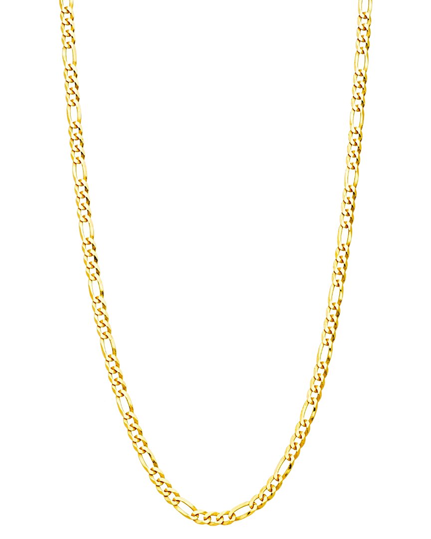 Liv Oliver 18k Plated Classic Link Necklace In Gold