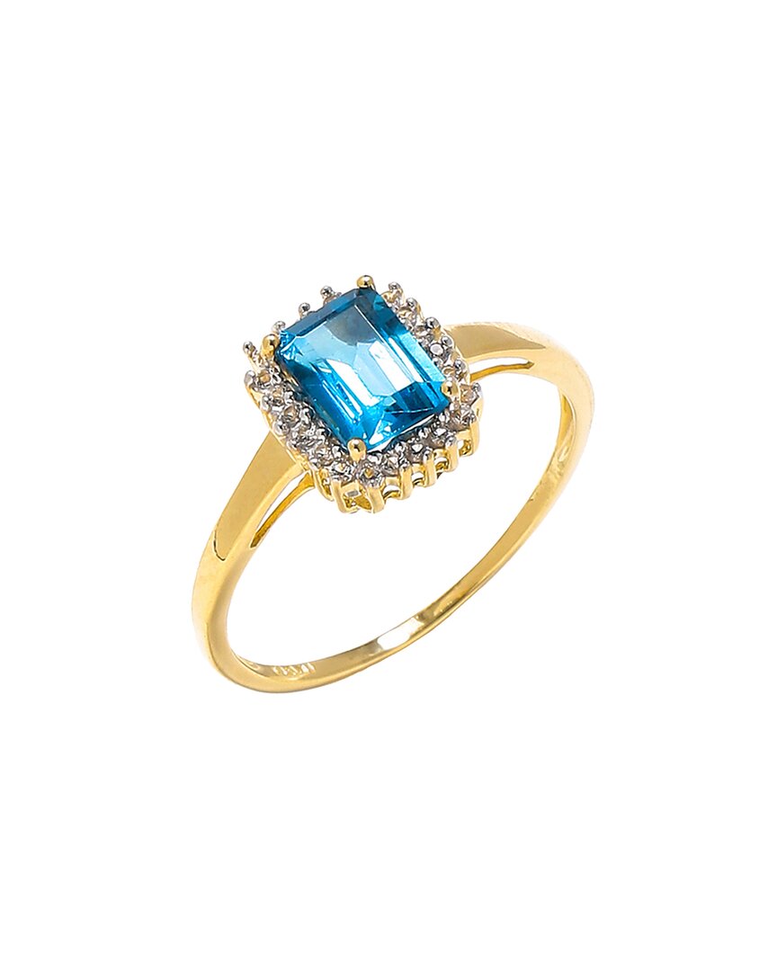 Tiramisu 10k 1.34 Ct. Tw. Gemstone Ring