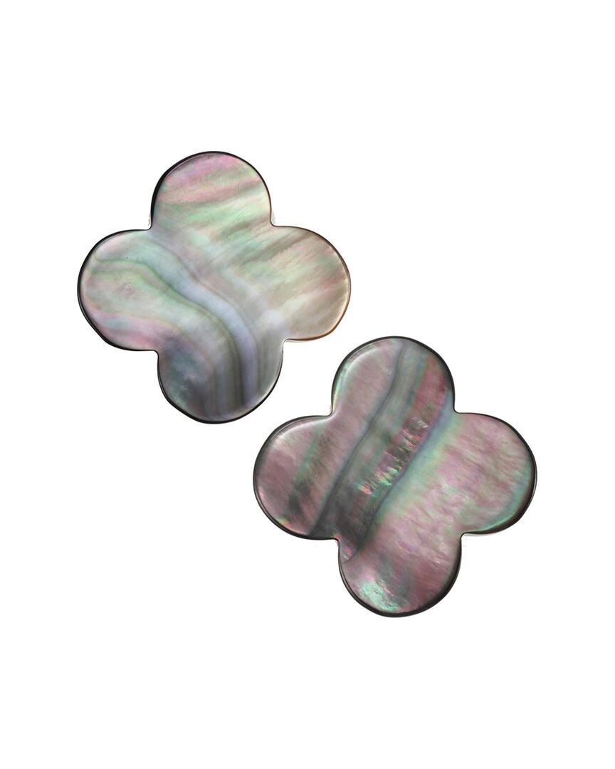 MARGO MORRISON MARGO MORRISON SILVER PEARL CLIP-ON EARRINGS