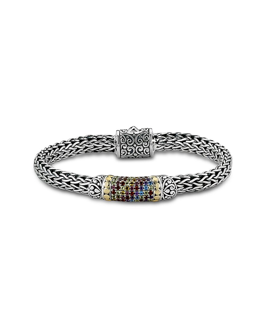 Samuel B. 18k & Silver 0.97 Ct. Tw. Bracelet