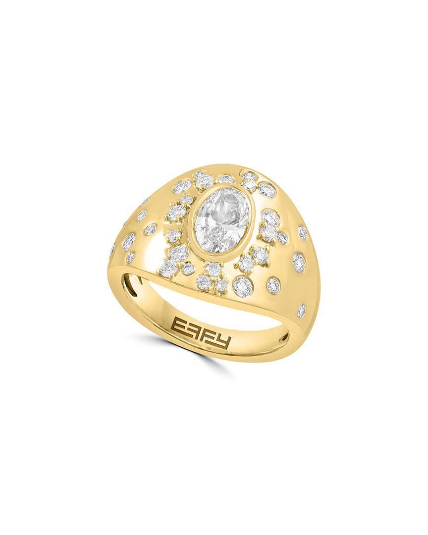 Effy Fine Jewelry 14K 1.61 ct. tw. Lab-Grown Diamond Ring
