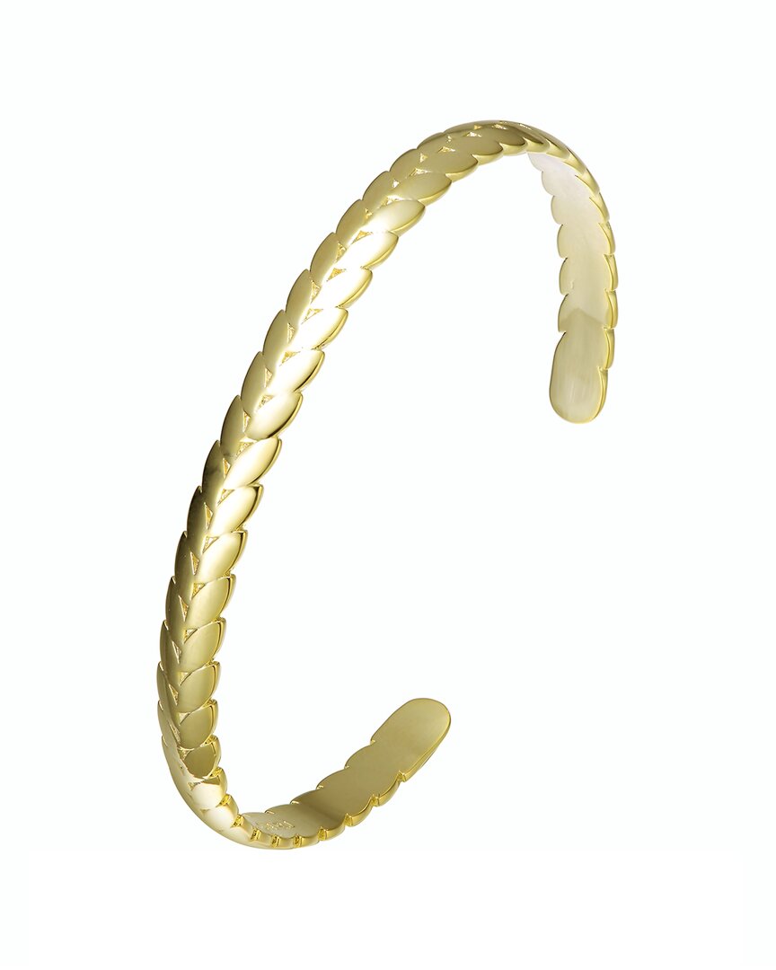 Rachel Glauber 14k Plated Bangle Bracelet