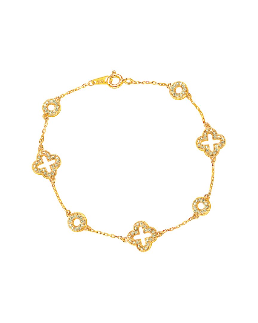 Suzy Levian Cz Jewelry Suzy Levian Silver Cz Stackable Bracelet