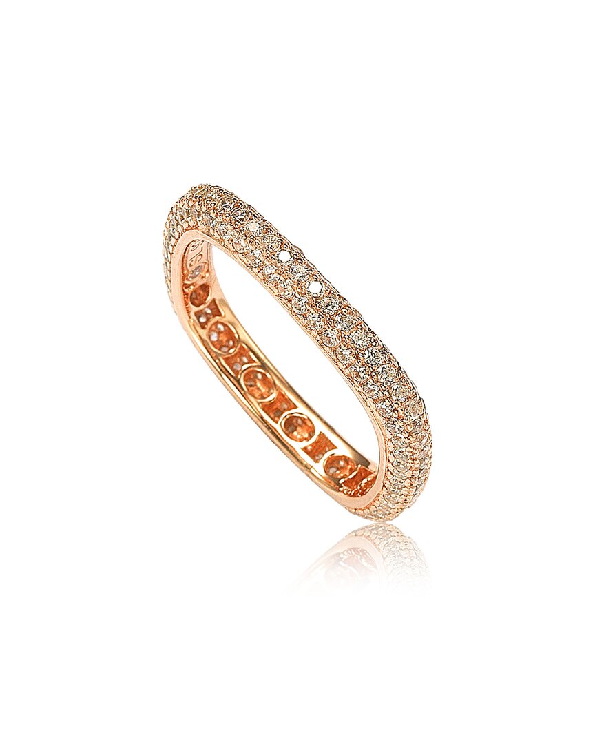 Suzy Levian Cz Jewelry Suzy Levian Silver Cz Stackable Ring