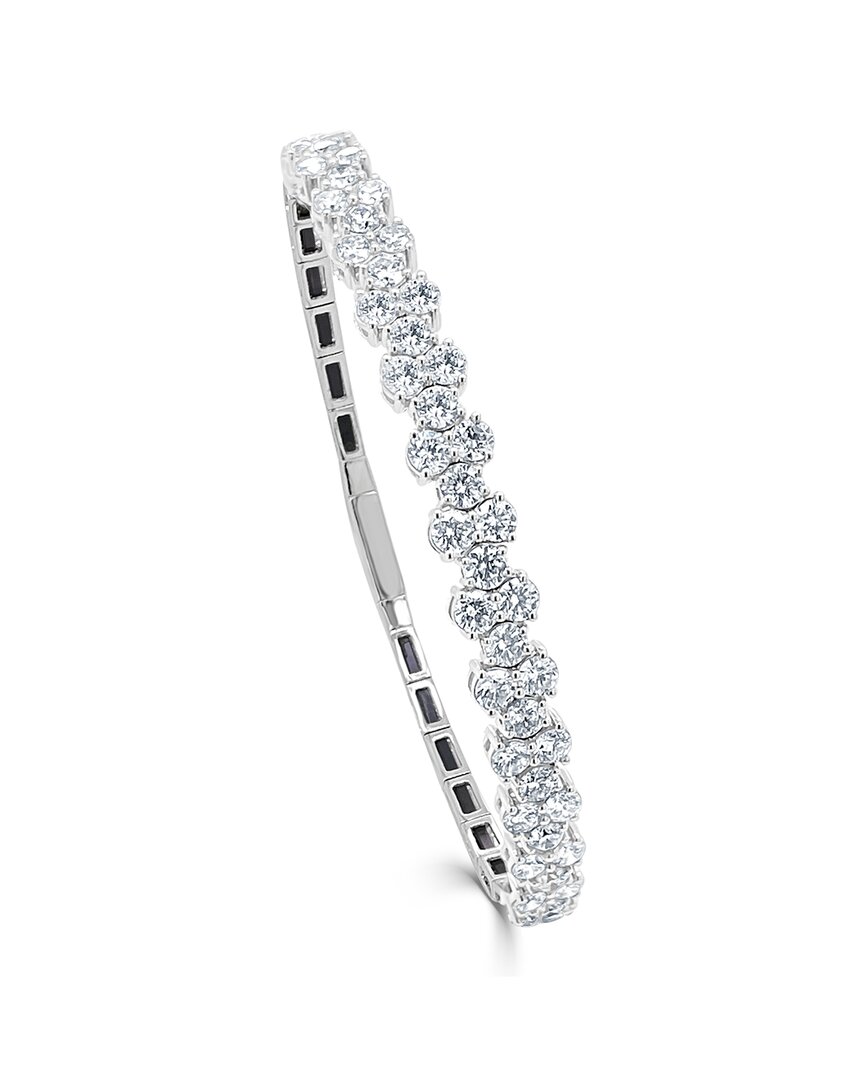 Sabrina Designs 14k 3.90 Ct. Tw. Diamond Bangle Bracelet