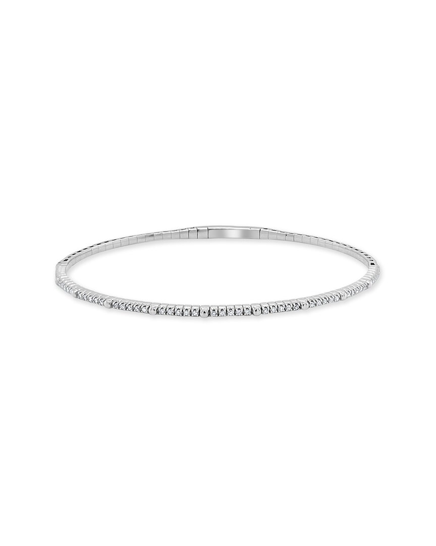 Sabrina Designs 14k 0.35 Ct. Tw. Diamond Bangle Bracelet