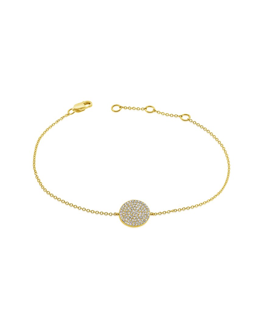 Sabrina Designs 14k 0.26 Ct. Tw. Diamond Circle Bracelet