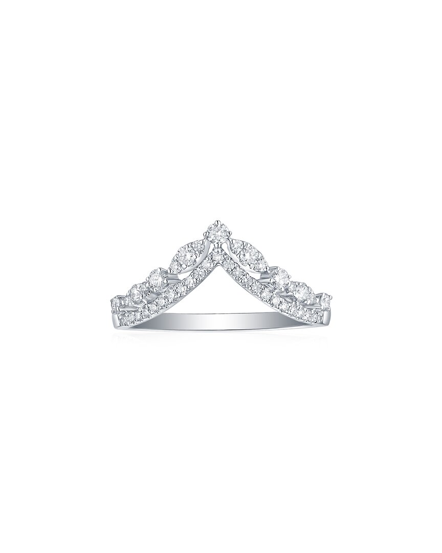 Sabrina Designs 14k 0.37 Ct. Tw. Diamond Tiara Ring